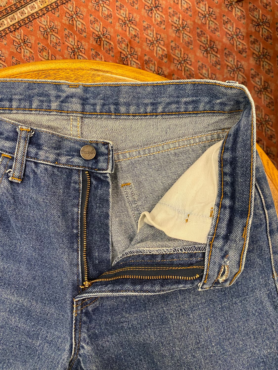 (29inch) 랭글러 부츠컷 진청 웨스턴 상품이미지6