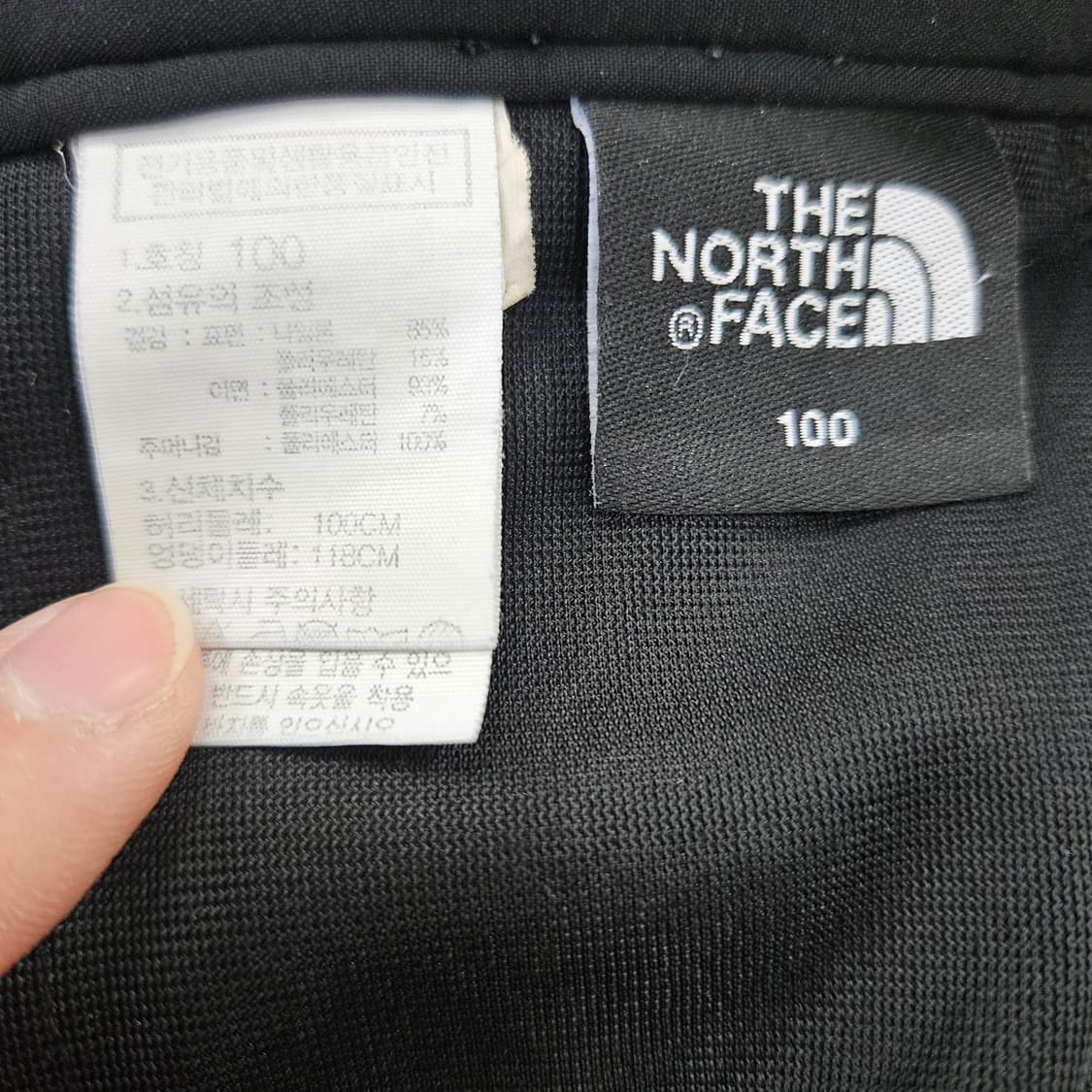 [100] 노스페이스 기모 등산 팬츠 0102YH1 상품이미지5