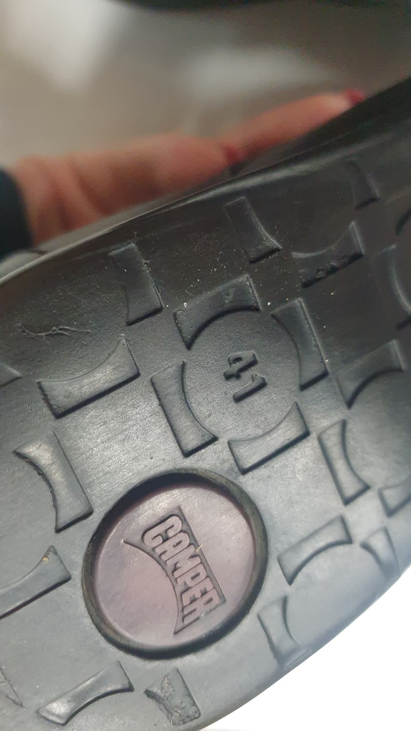 캠퍼 남성 브라운 가죽 구두 41사이즈 상품이미지5