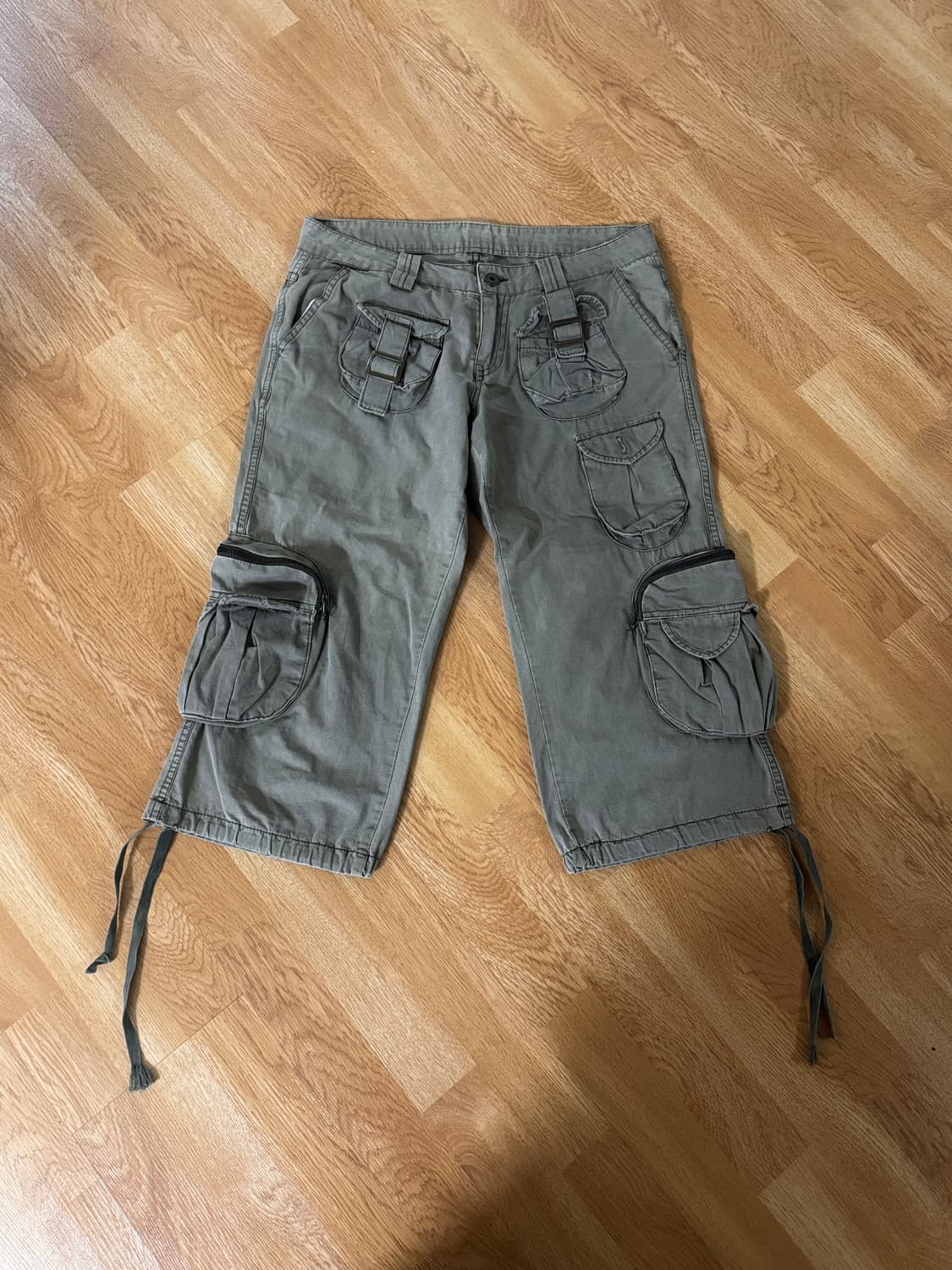 빈티지 카고 카프리 버뮤다 팬츠 상품이미지1