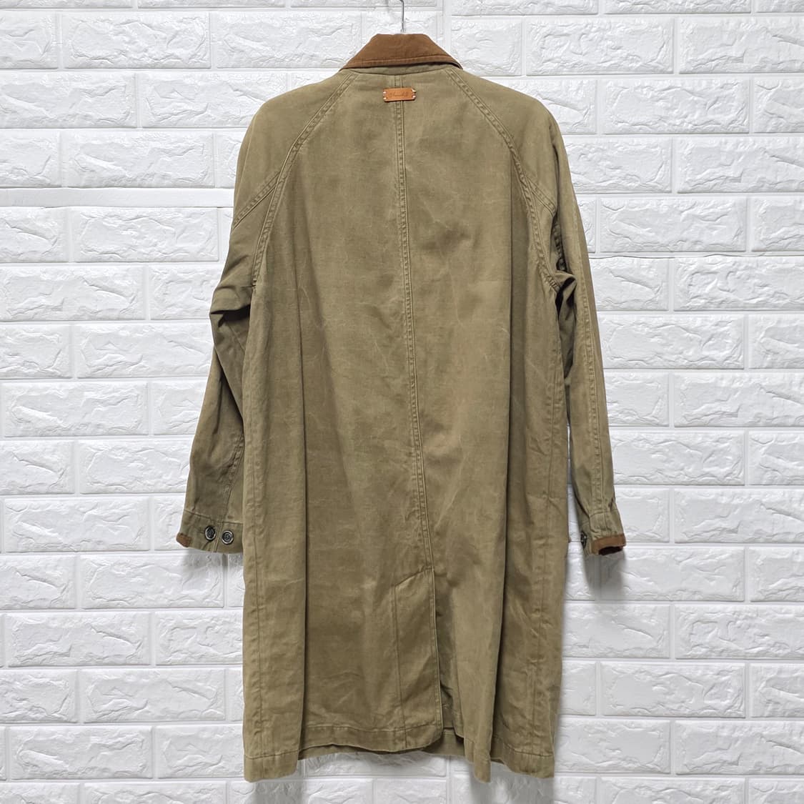 택포// 써스데이 아일랜드 빈티지 코트 S 상품이미지4