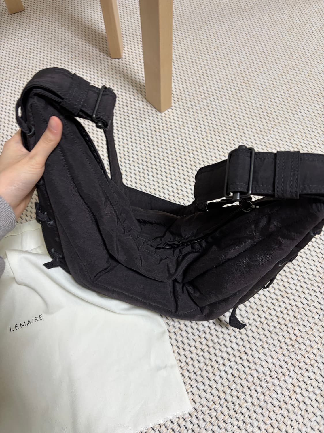 르메르 게임백 스몰 마롱 maron (브라운) 상품이미지4