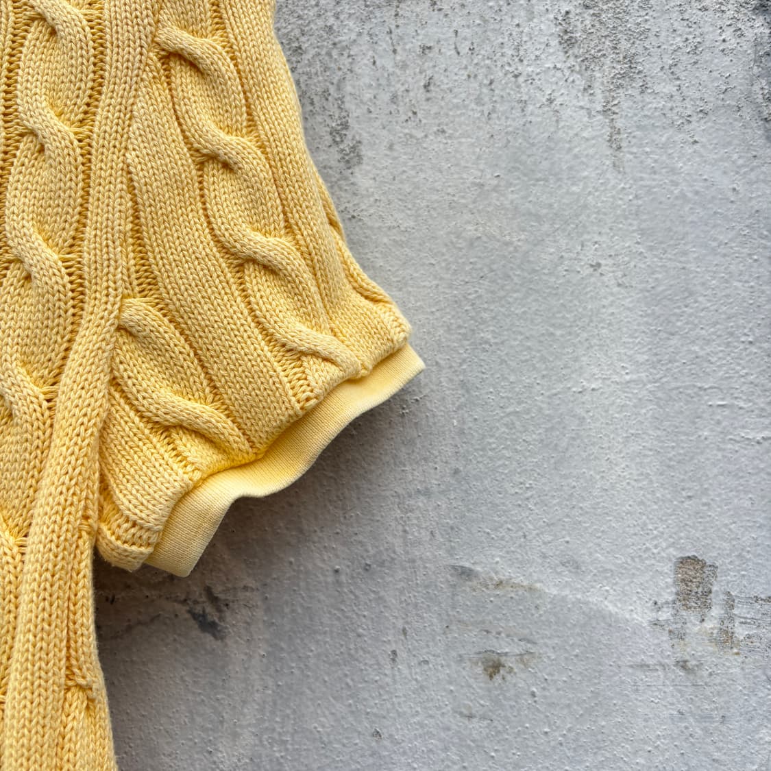 Polo 폴로 케이블 꽈배기 반팔 니트 상품이미지9