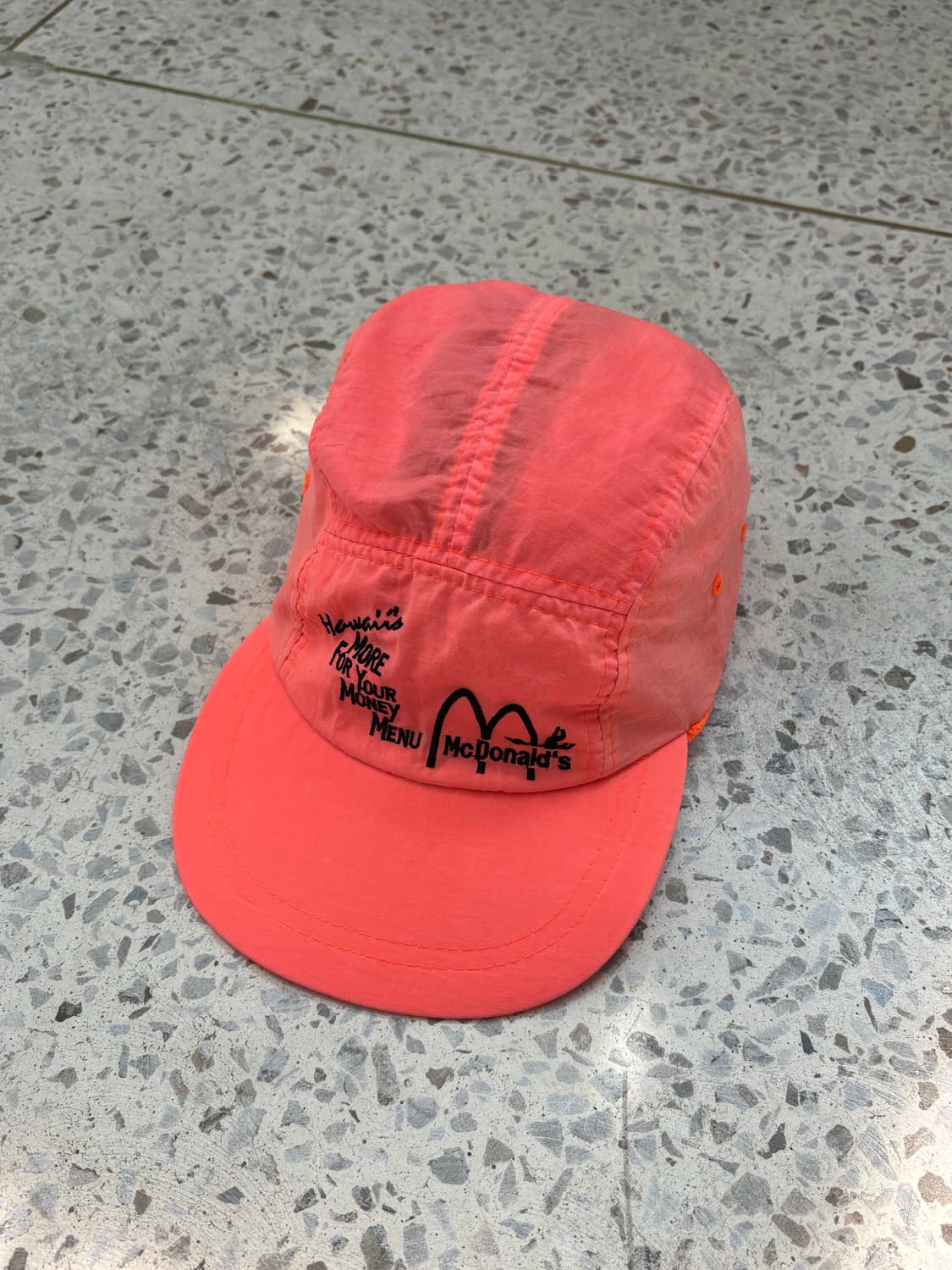 90s Mcdonald’s Hawaii 5panel Nylon Cap 상품이미지1