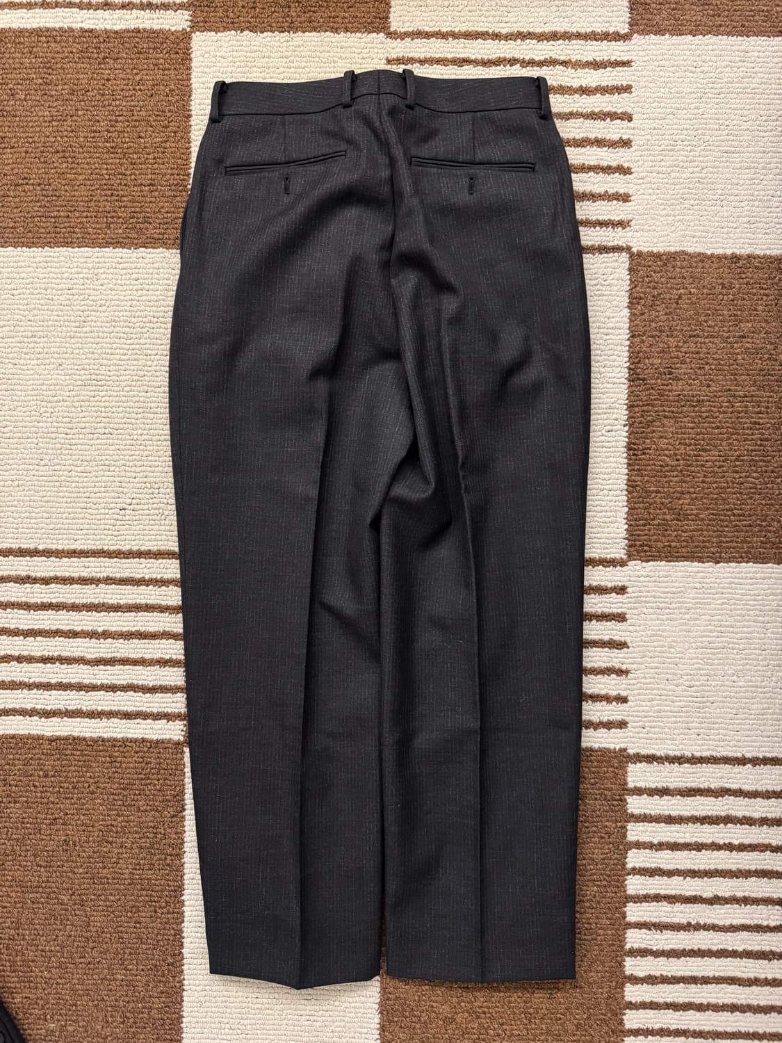 오라리 auralee 22aw 블루페이스 울 도비 스트라이프 셋업 상품이미지8