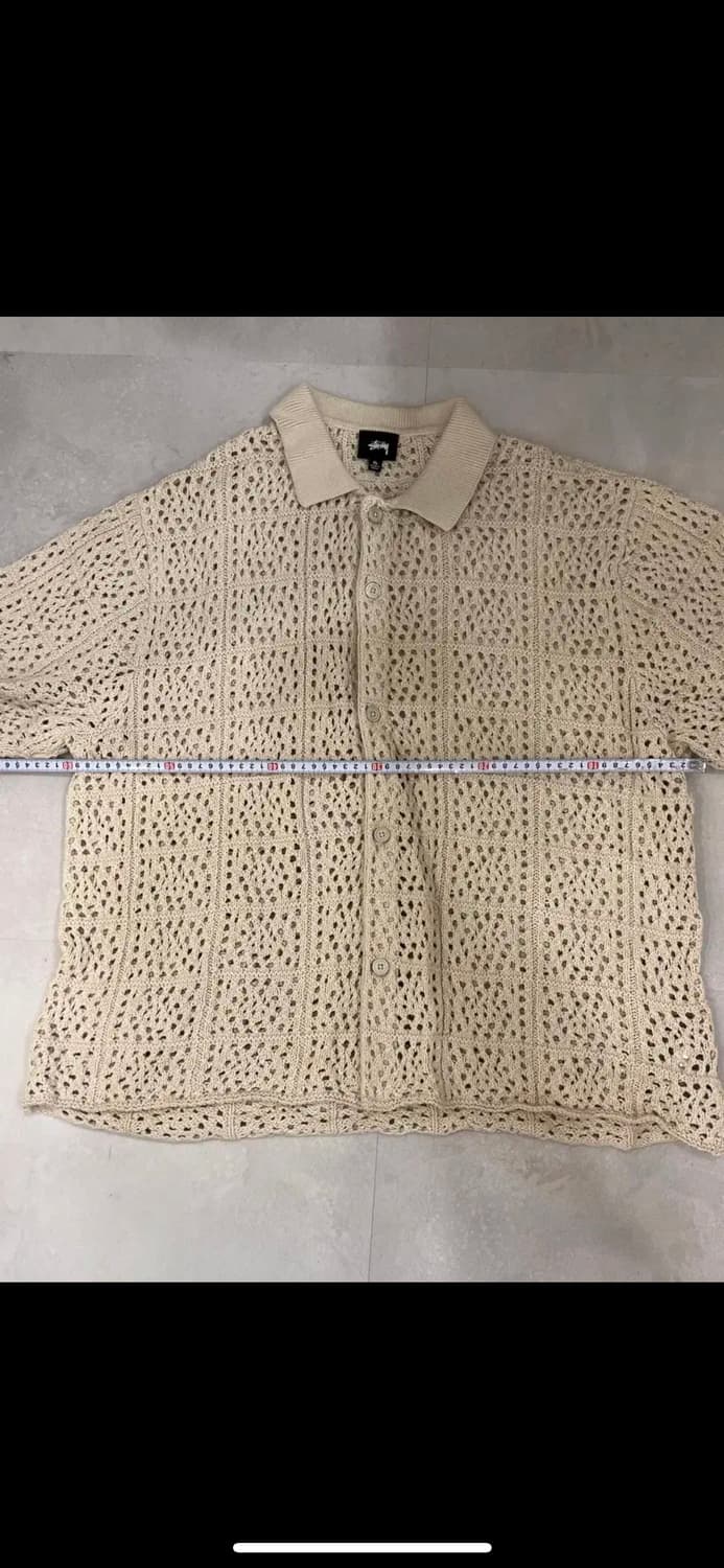 스투시 크로셰 니트 xl 상품이미지5