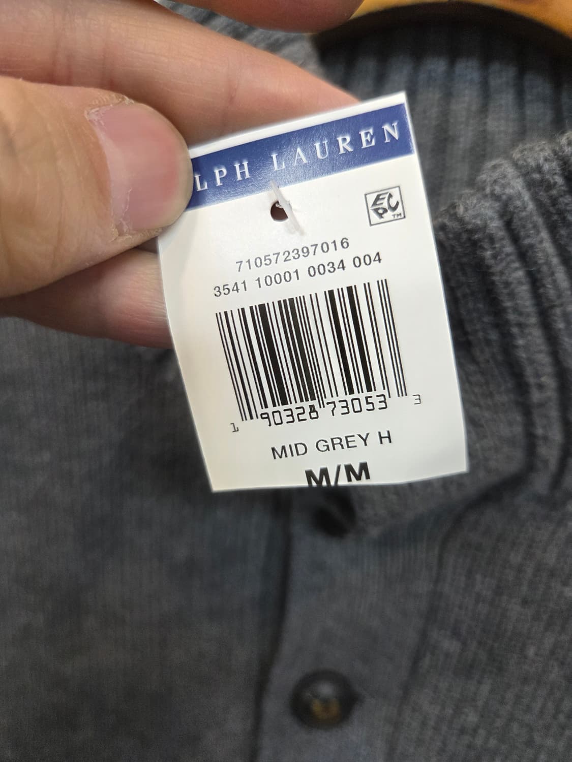 폴로랄프로렌 하프버튼 니트 m 상품이미지7