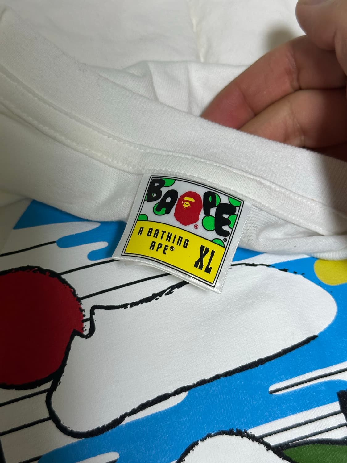 베이프 일본 한정 반팔티 상품이미지3