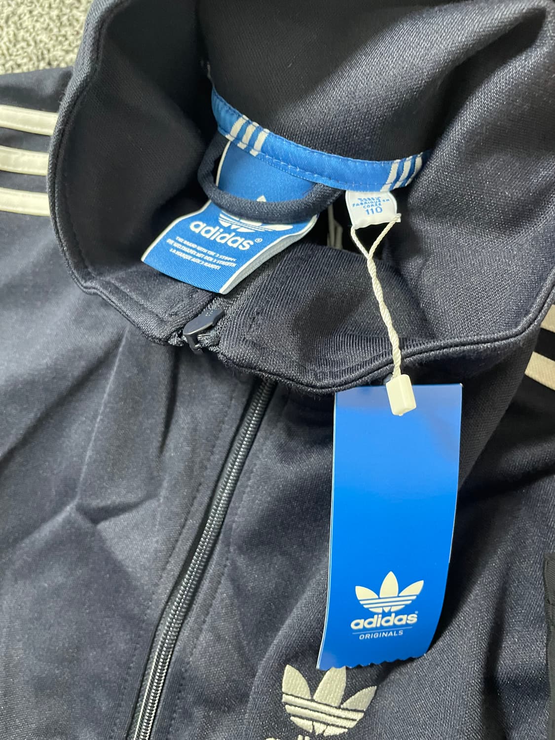 빈티지9. (새상품) 아디다스 오리지널스 유로파 트랙탑 져지 인디고 상품이미지2