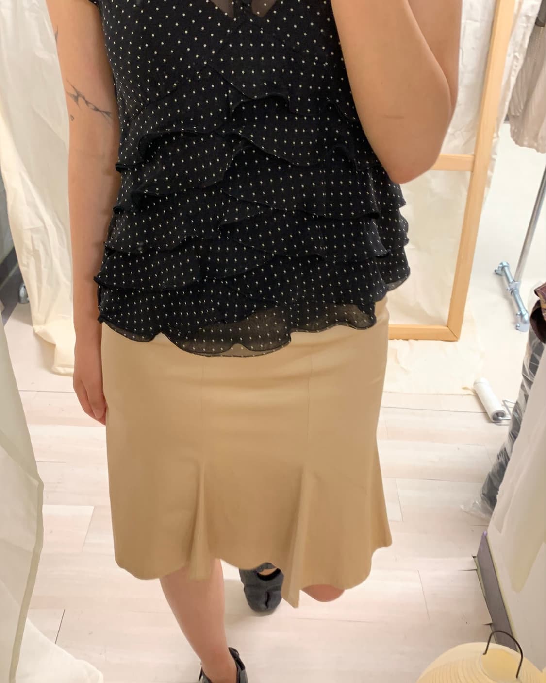 [Talbots] satin flare skirt  상품이미지8