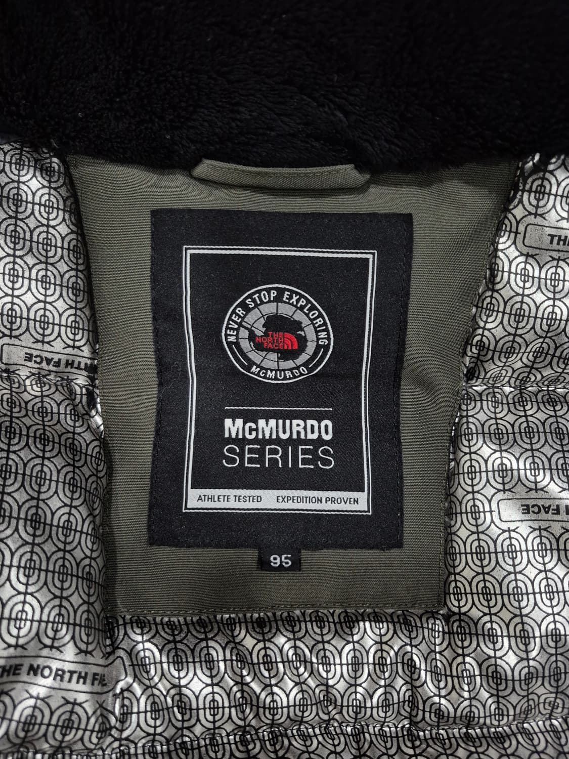 노스페이스 맥머도 GORE THERMIUM 구스다운 패딩 남성 95사이즈 상품이미지6