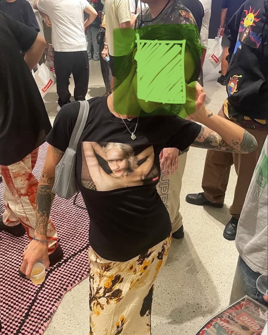 (m) 슈프림 22ss 구모 코치자켓 그린 상품이미지10