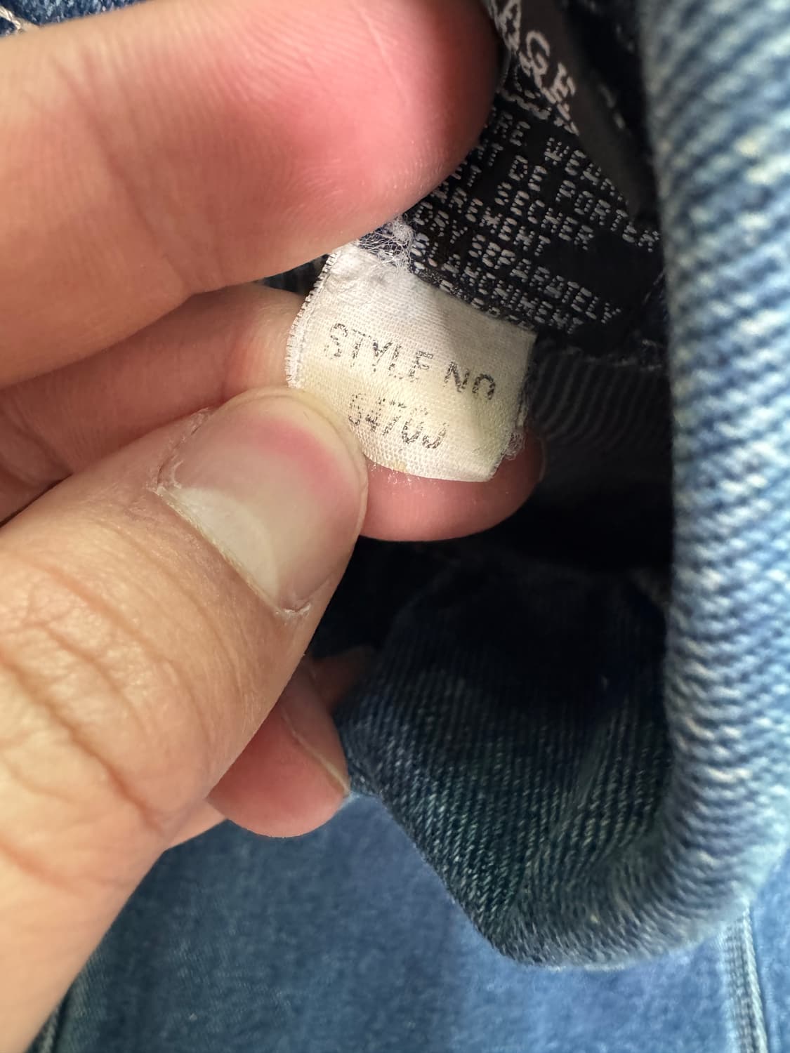 [90s/희귀] 펠레펠레 마크뷰캐넌 데님 워크 자켓 XL 상품이미지6