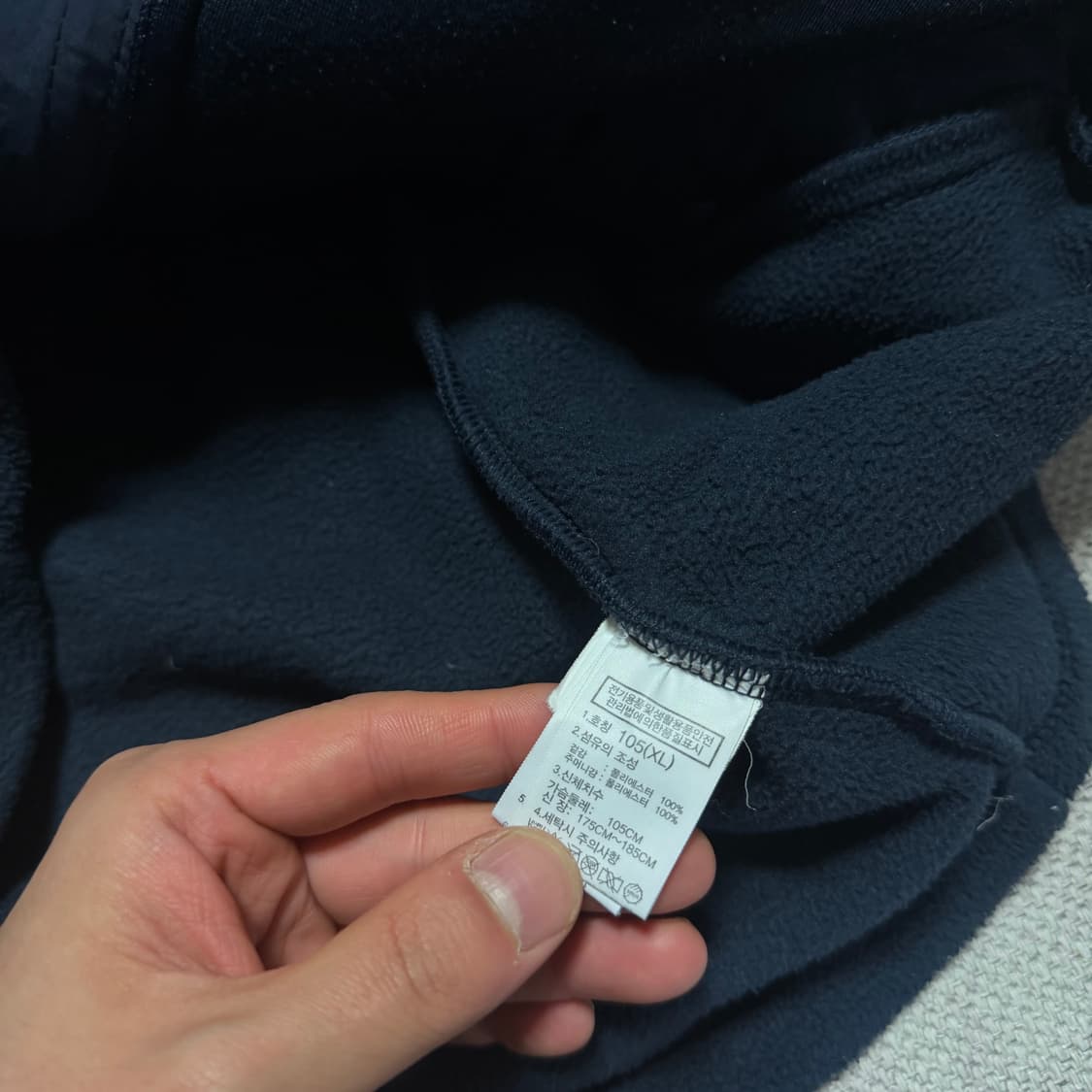 노스페이스 플리스 집업 상품이미지3