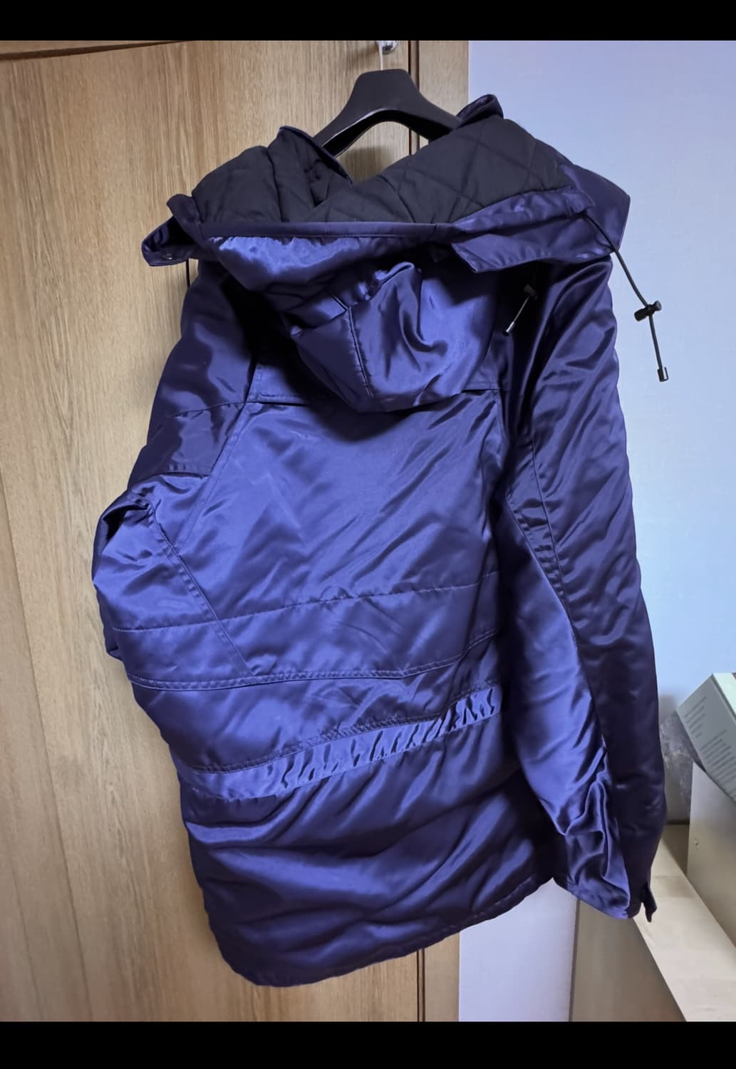 발렌시아가 퍼플 후드 점퍼 상품이미지2