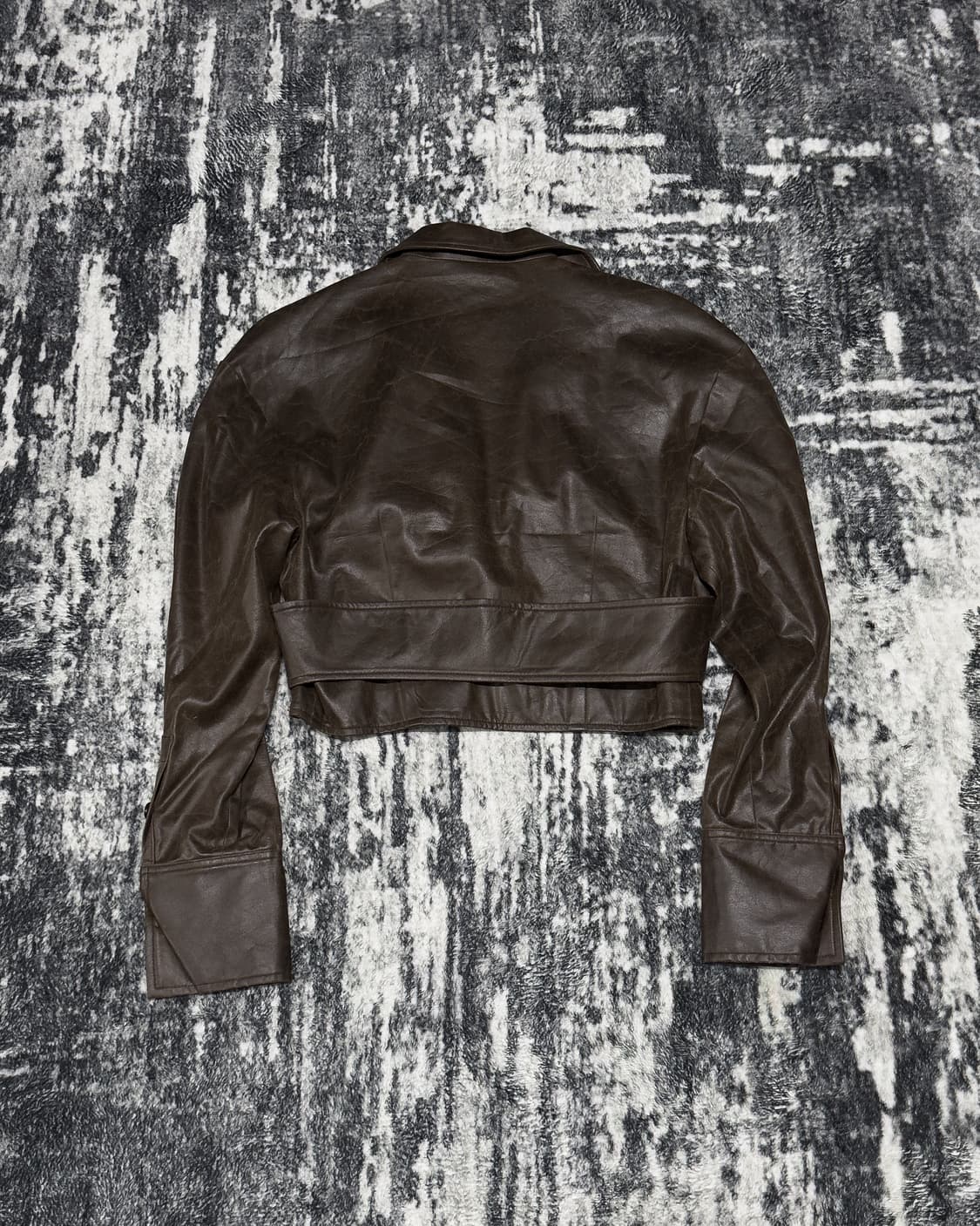 {Andersson Bell} Leather Wrap Jacket 상품이미지3