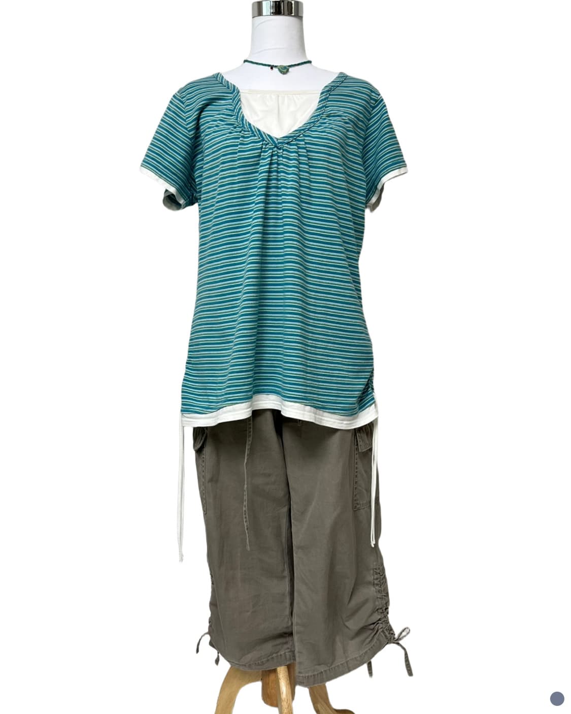 Blue layered t shirt 상품이미지9