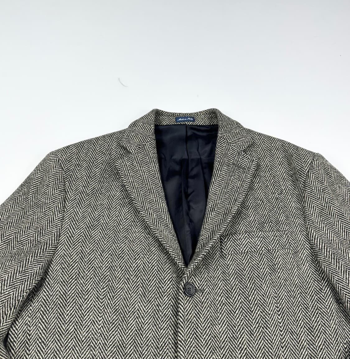 made in ITALY 폴로 랄프로렌 헤링본 블레이져 L 상품이미지2