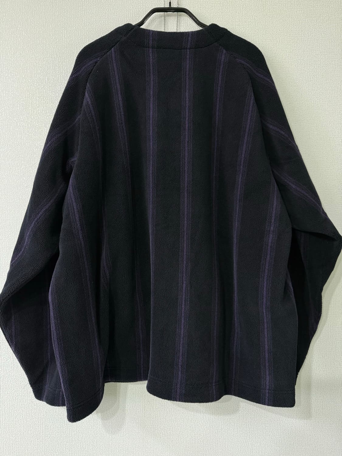 [XL] 유니클로 x 니들스 플리스 오버사이즈 가디건 블랙 상품이미지3