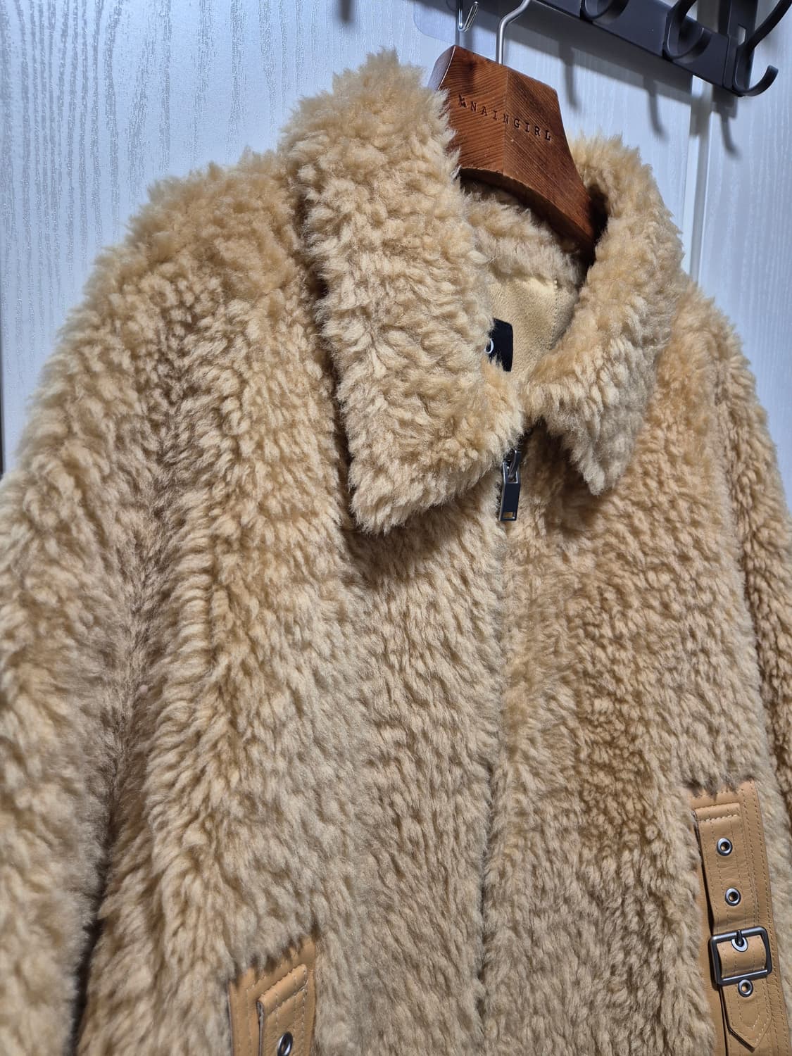 (세일)(새상품)앤더슨아뜰리에 퍼 무스탕 자켓 상품이미지2