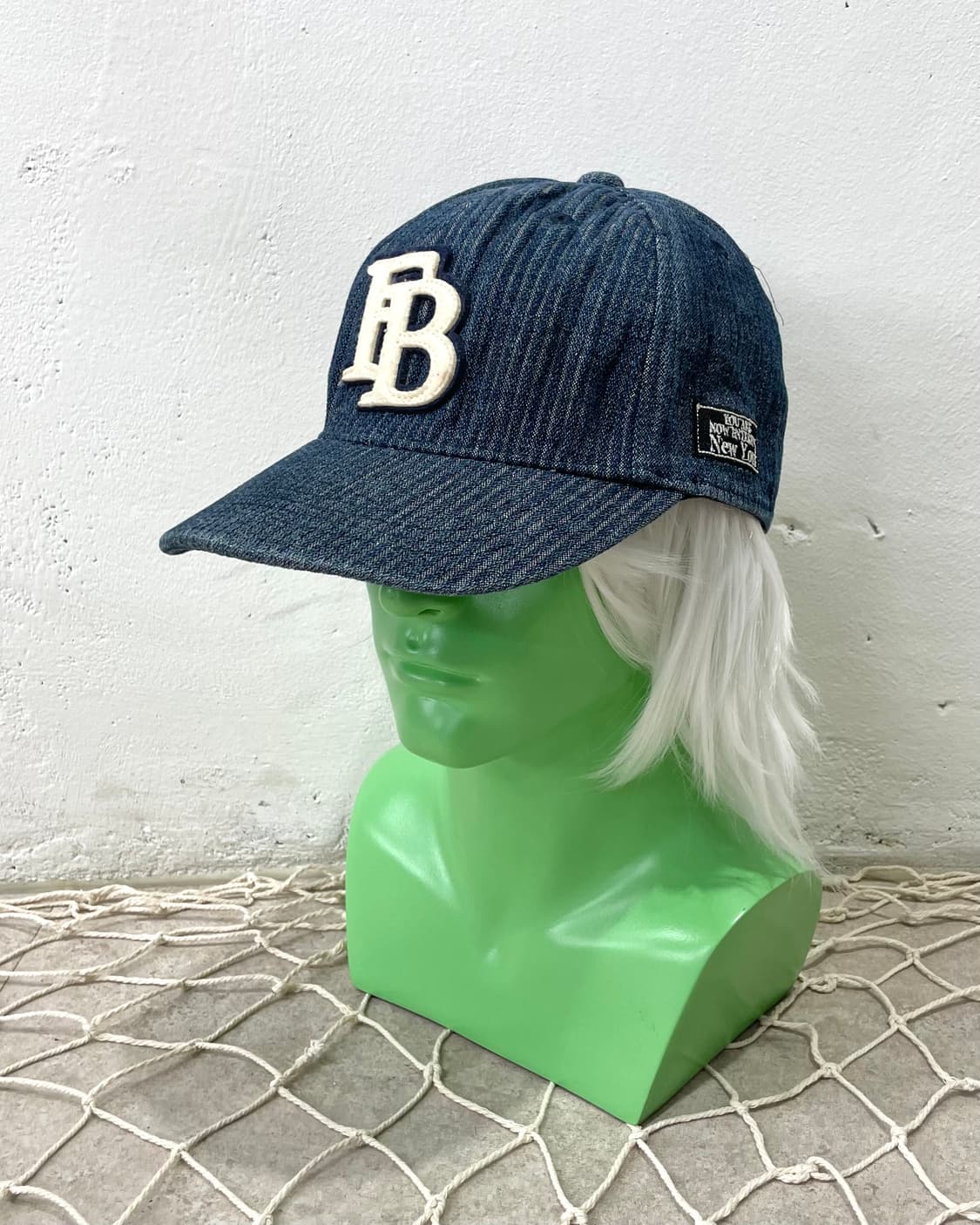 PB Stripe Denim Cap  상품이미지1
