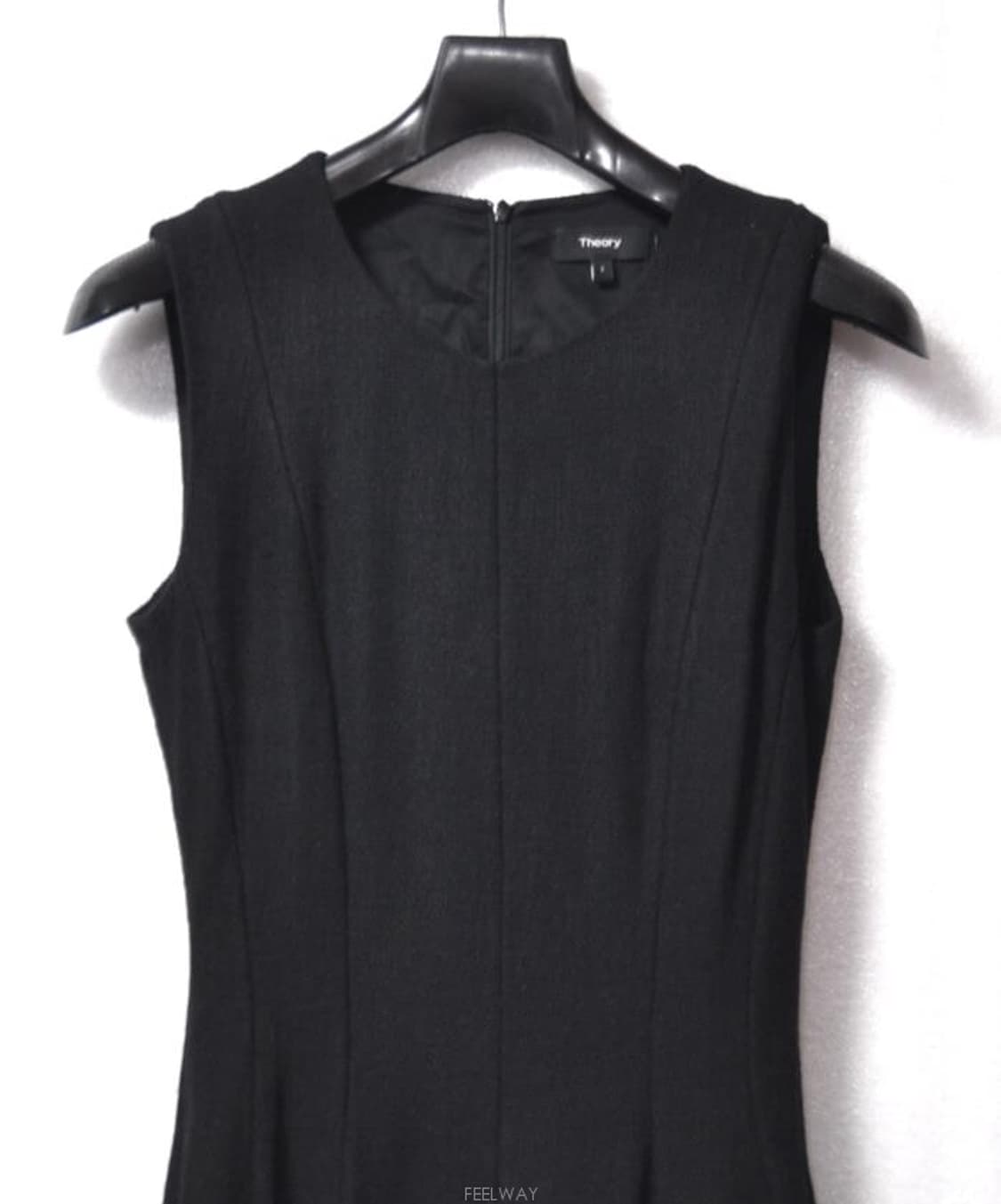 띠어리/여성민소매린넨혼방원피스(사이즈44) 상품이미지3