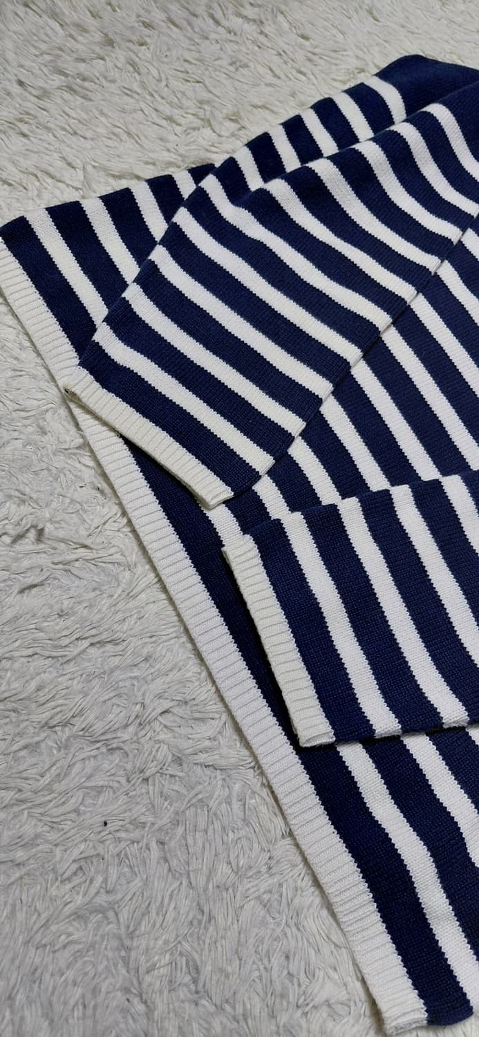 Hardy Amies 스트라이프 니트 M (L~XL가능) 상품이미지6