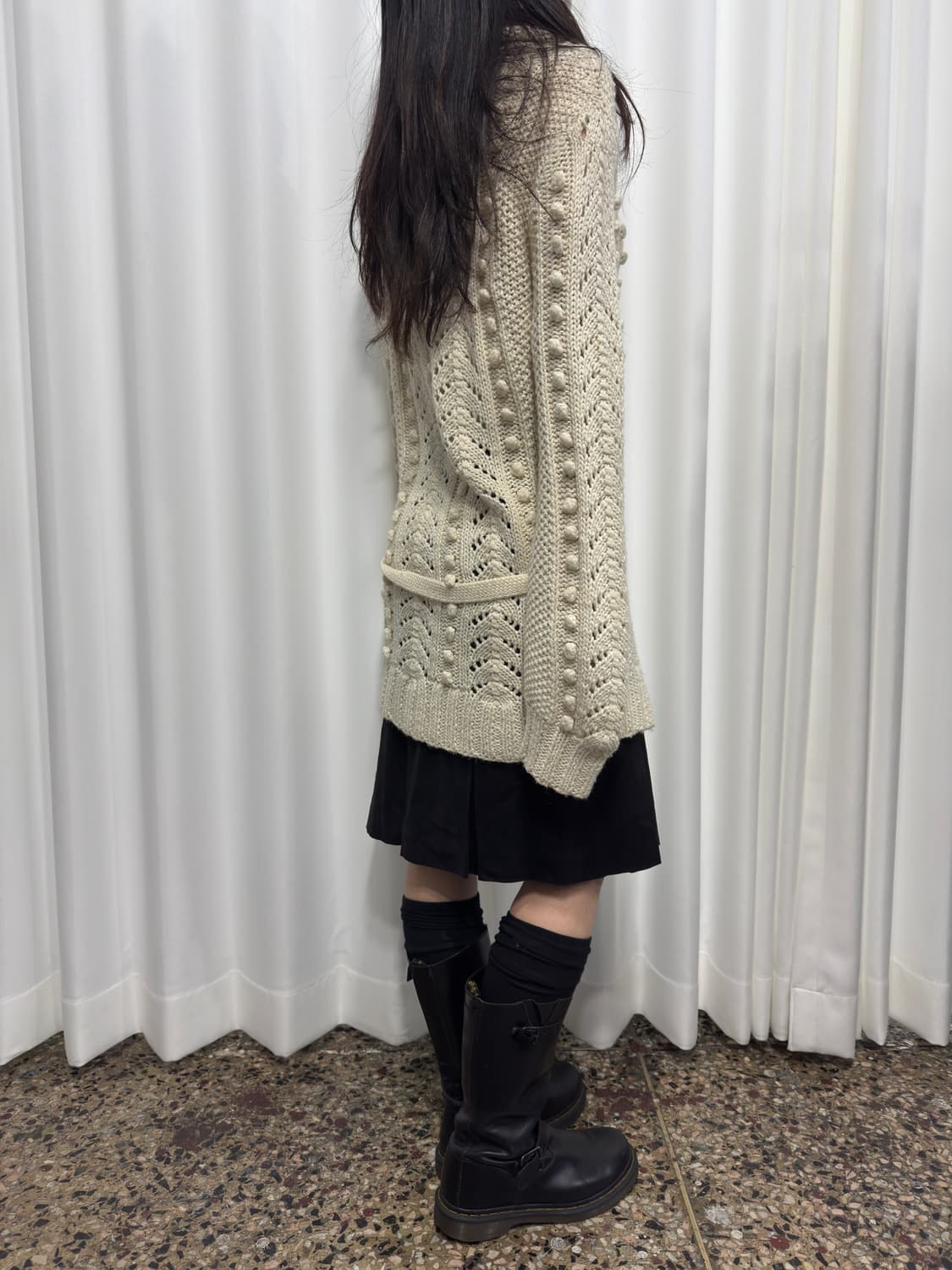 ined pleats midi skirt 상품이미지5