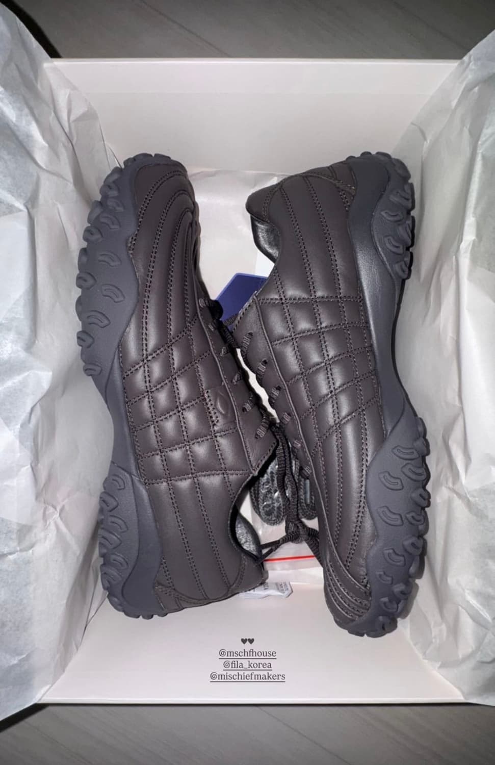 Mschf x Fila 에샤페 브라운 250 상품이미지1