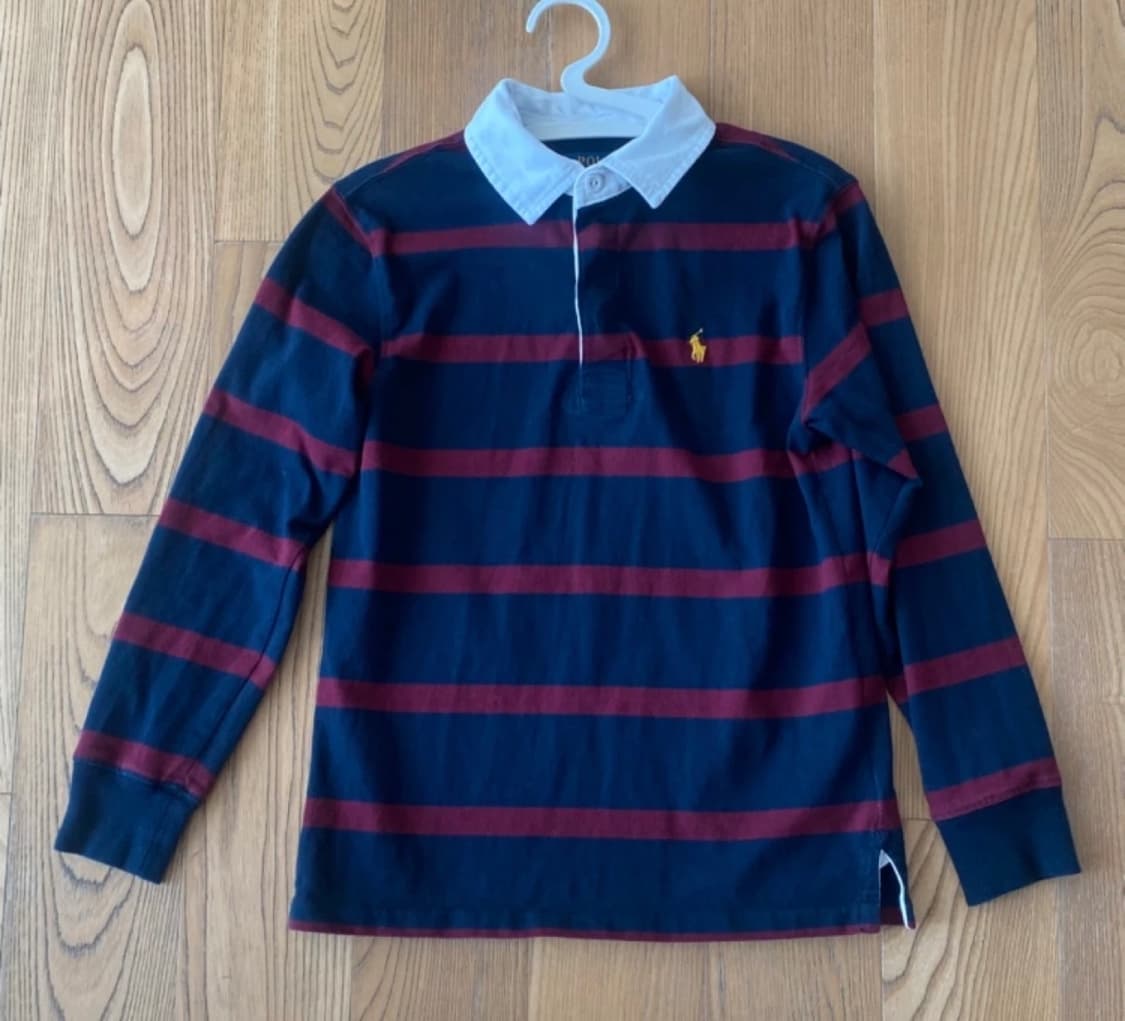 정품 폴로랄프로렌 럭비 카라티 M (44~55) 상품이미지1