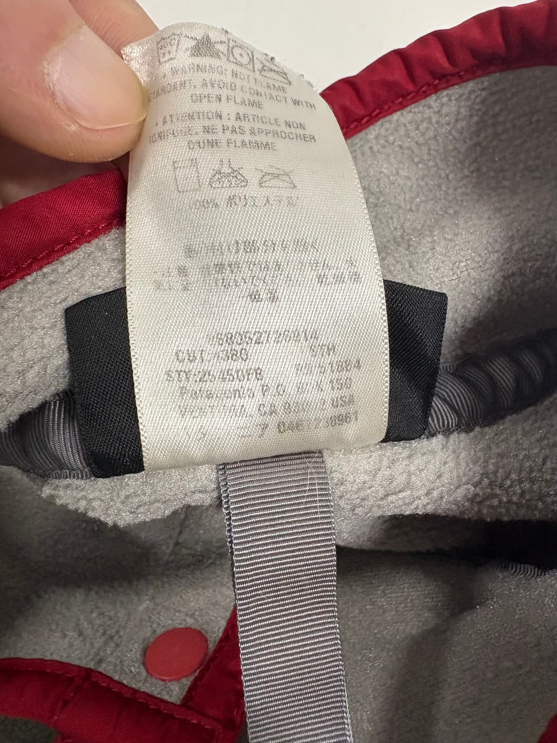 헤비모델)빈티지 파타고니아 신칠라 스냅티 멘즈L 그레이 상품이미지4