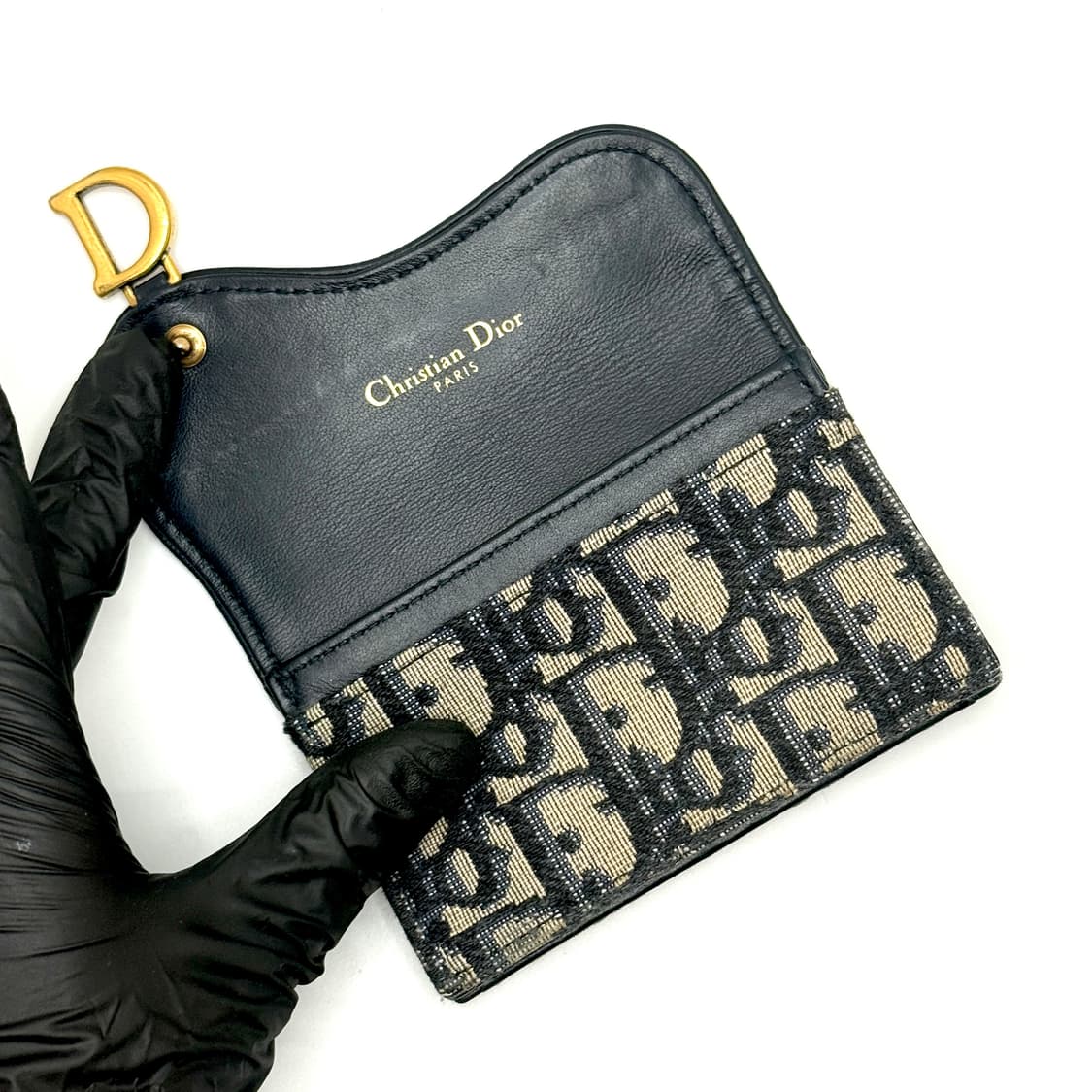 디올 새들 카드지갑 상품이미지6