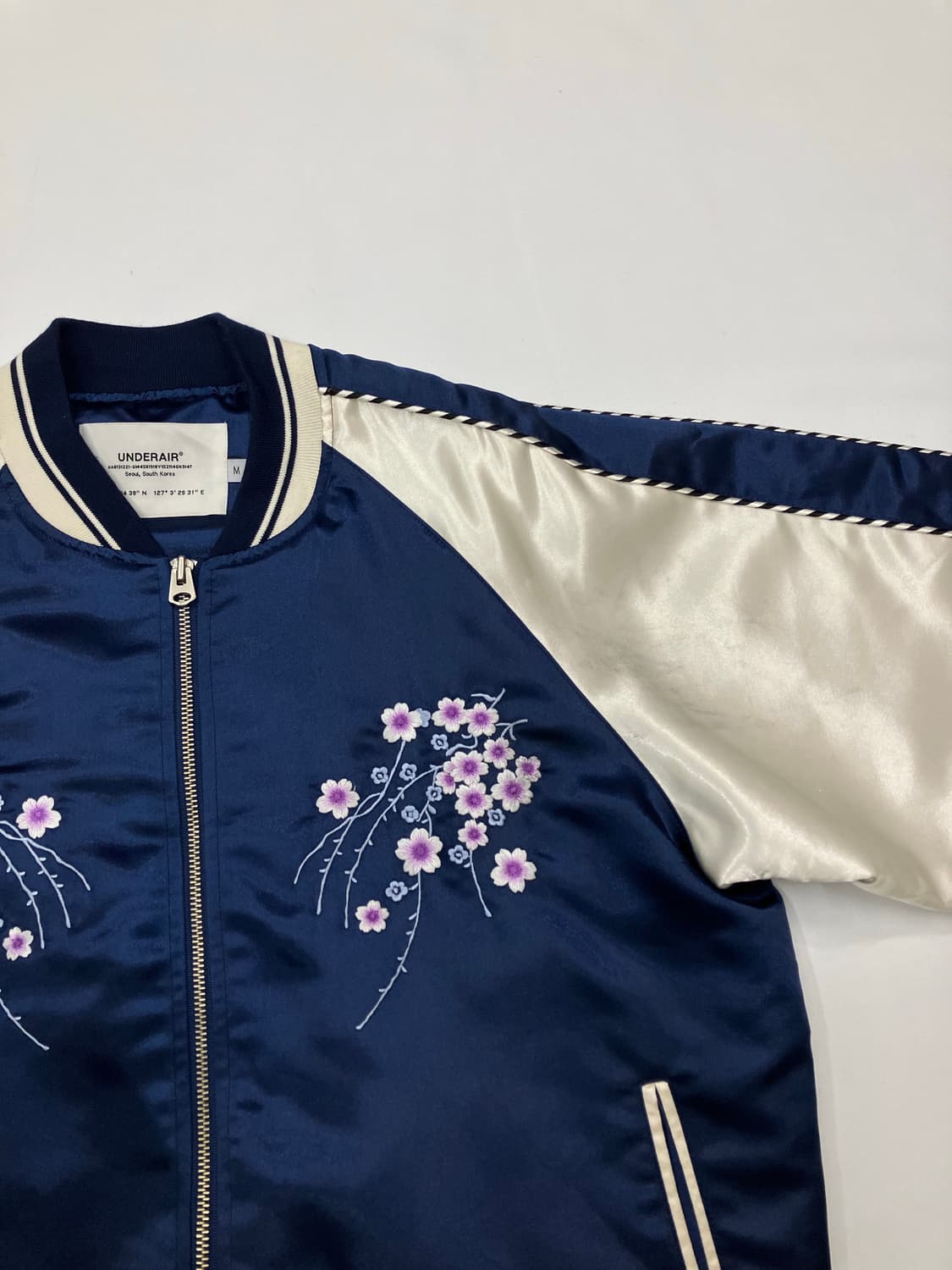 언더에어 사쿠라 스카쟌 스카잔 블루종 자켓 상품이미지7