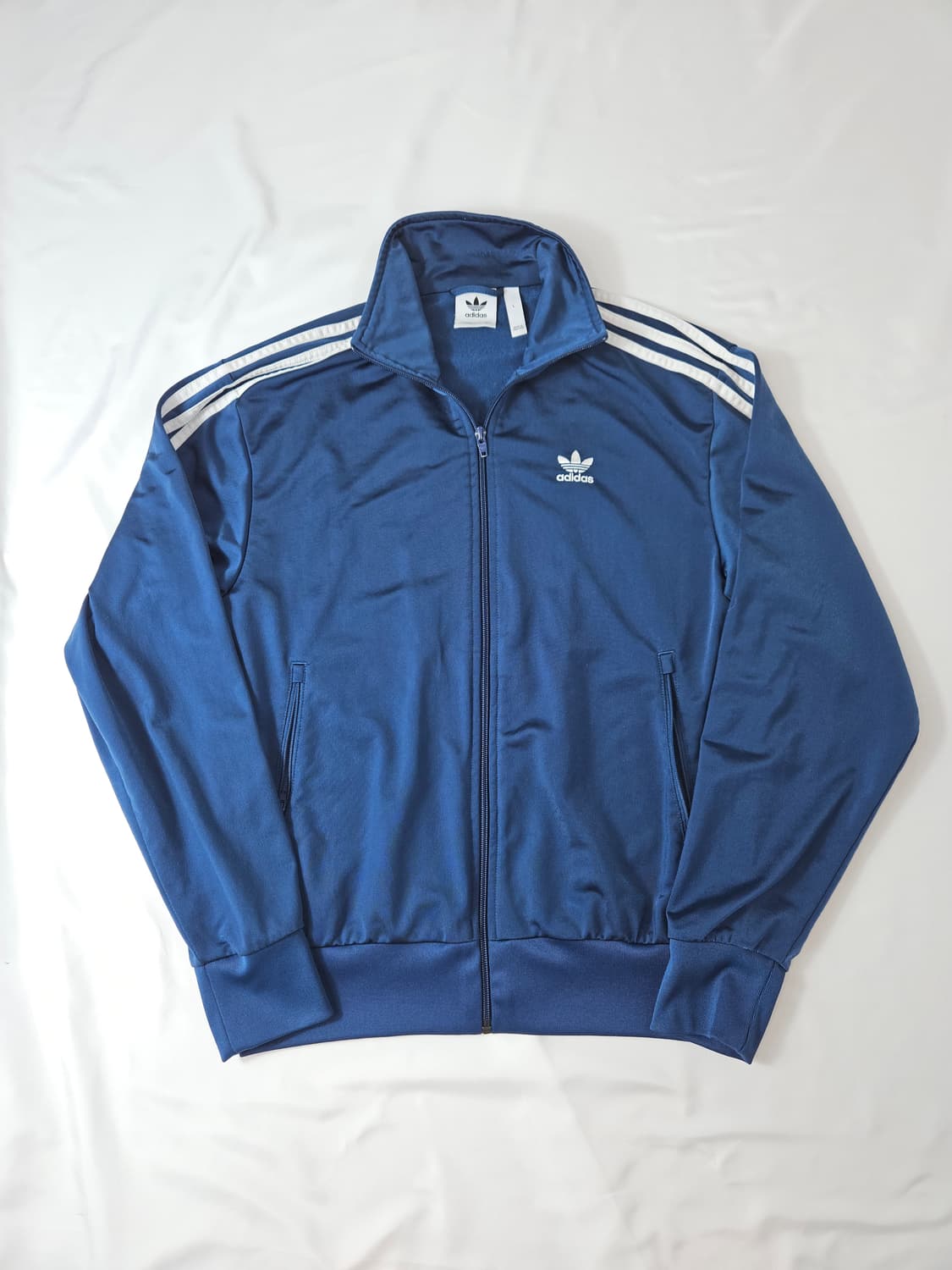 아디다스 오리지널 져지 파이어버드 베켄바우어 자켓 희귀색상 코랄블루 L 상품이미지1