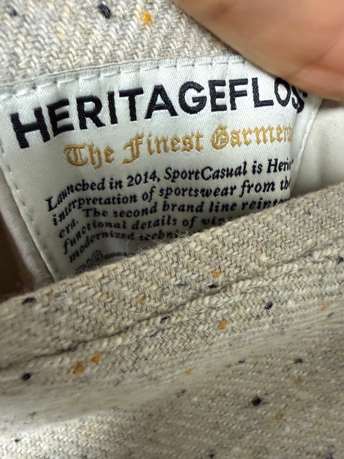 헤리티지플로스 리버시블 코트 자켓 상품이미지4