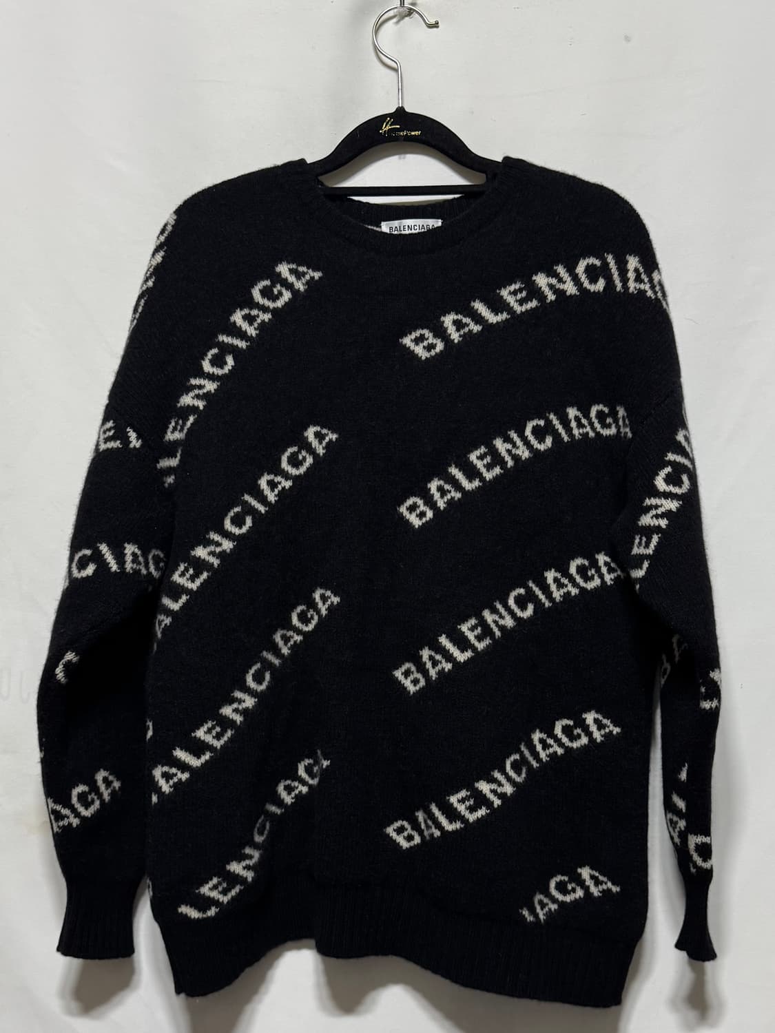 34 발렌시아가 멀티로고 여성 니트 상품이미지1