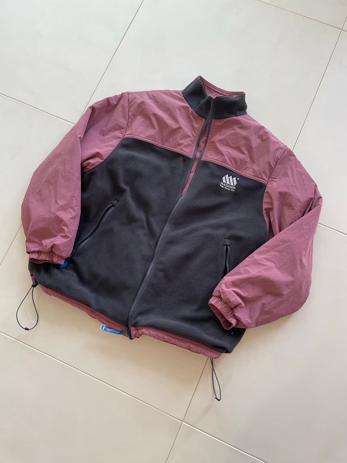 매든 madden 리버서블 양면 자켓 점퍼 플리스 L 상품이미지1