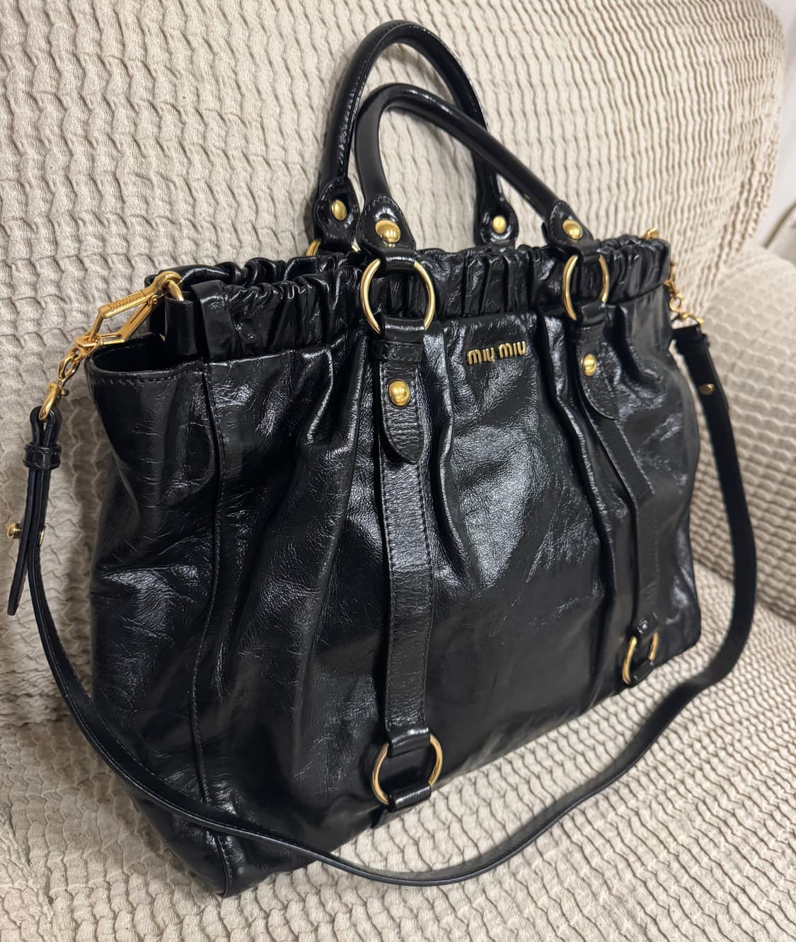 미우미우 비텔로 럭스 빅토트백 숄더크로스백 상품이미지4