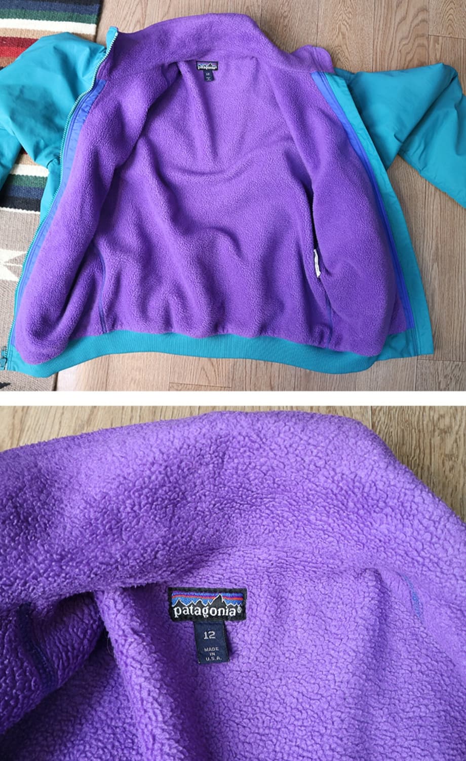 미국 메이드 90S PATAGONIA 빈티지 파타고니아 쉘드 신칠라 상품이미지7