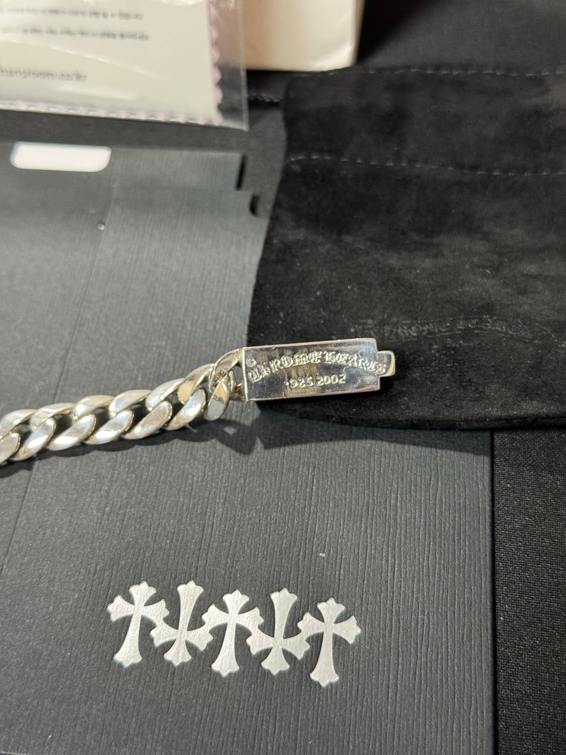 크롬하츠 베이비 플로랄 ID 팔찌 상품이미지2