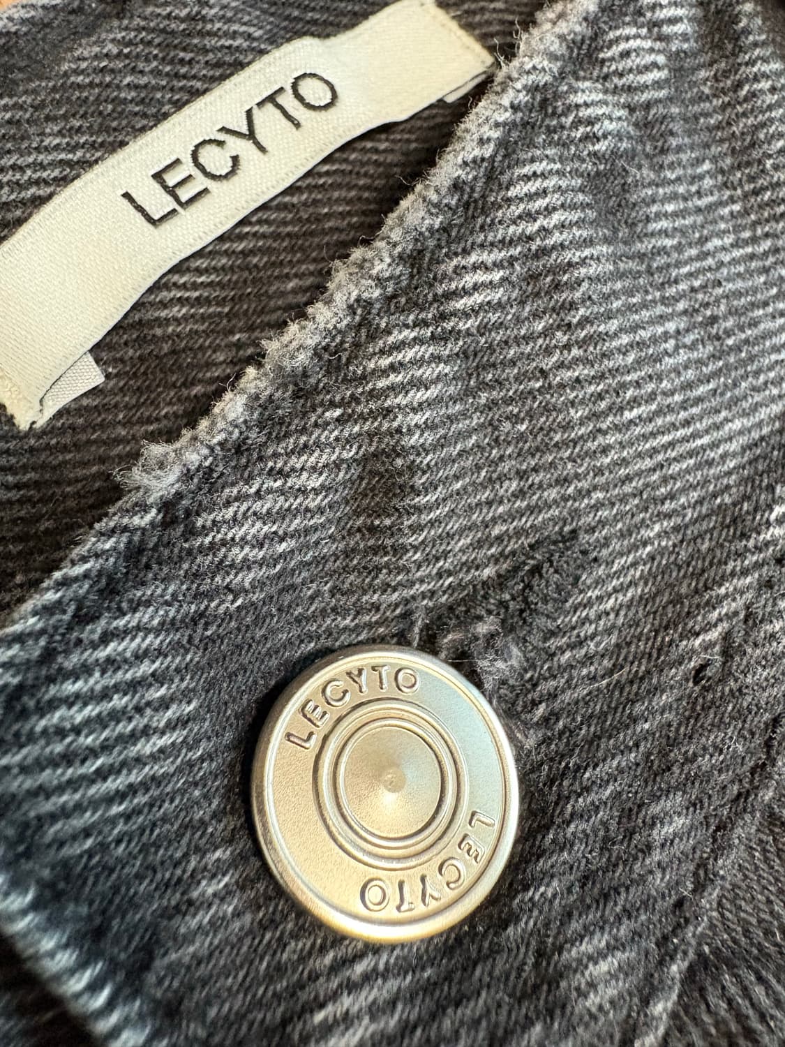 LECYTO 레시토 부츠컷 디스트로이드 워싱 데님 상품이미지8