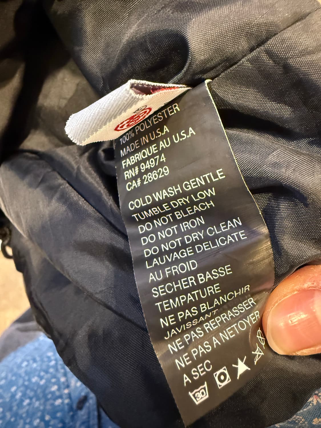 스투시 기어 블랙 크롭 자켓 상품이미지4