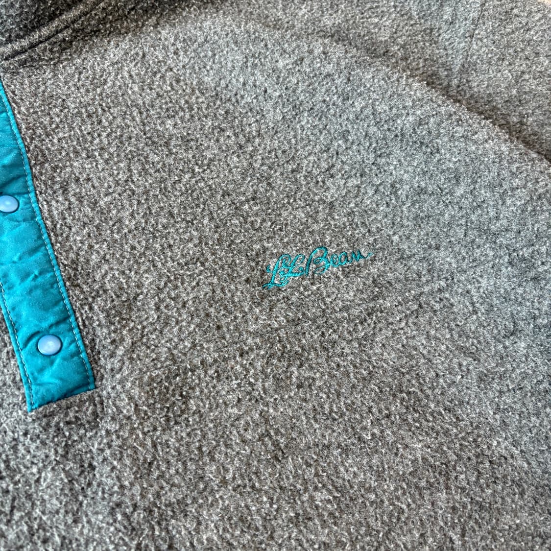 90s L.L.bean 90년대 생산 엘엘빈 그레이 신칠라 스냅티 상품이미지5