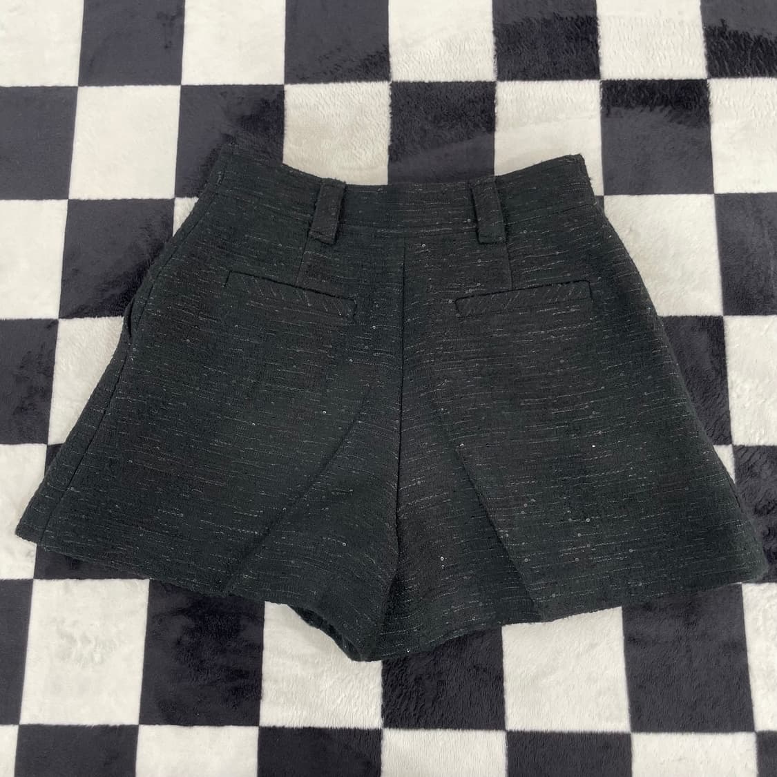 정품) TIME 타임 트위드 숏 팬츠 상품이미지3