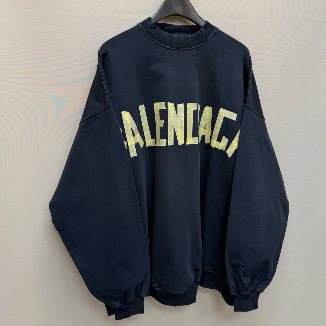 발렌시아가 테이프로고 맨투맨 ( 110 ) 상품이미지2