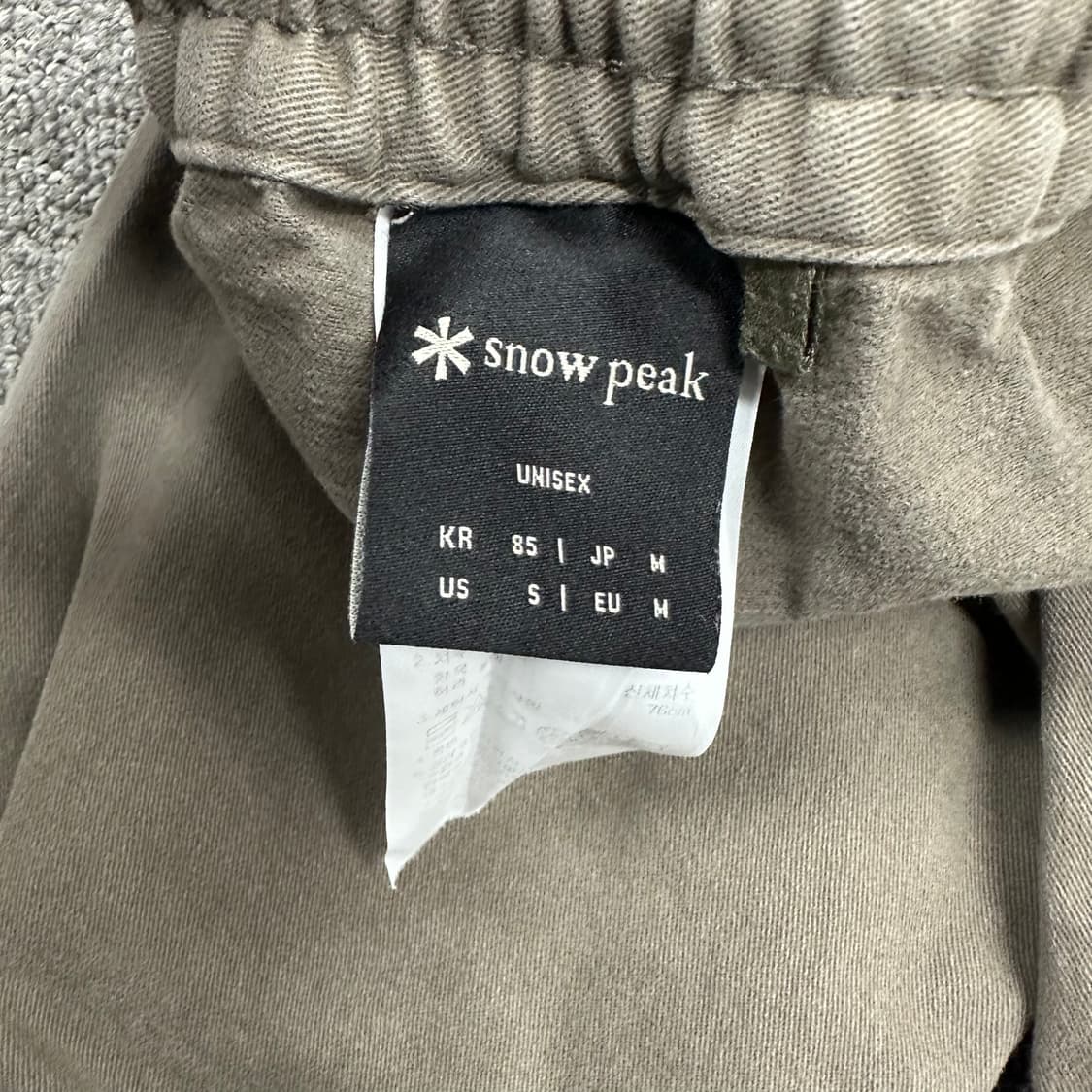 스노우피크 조거팬츠 상품이미지4