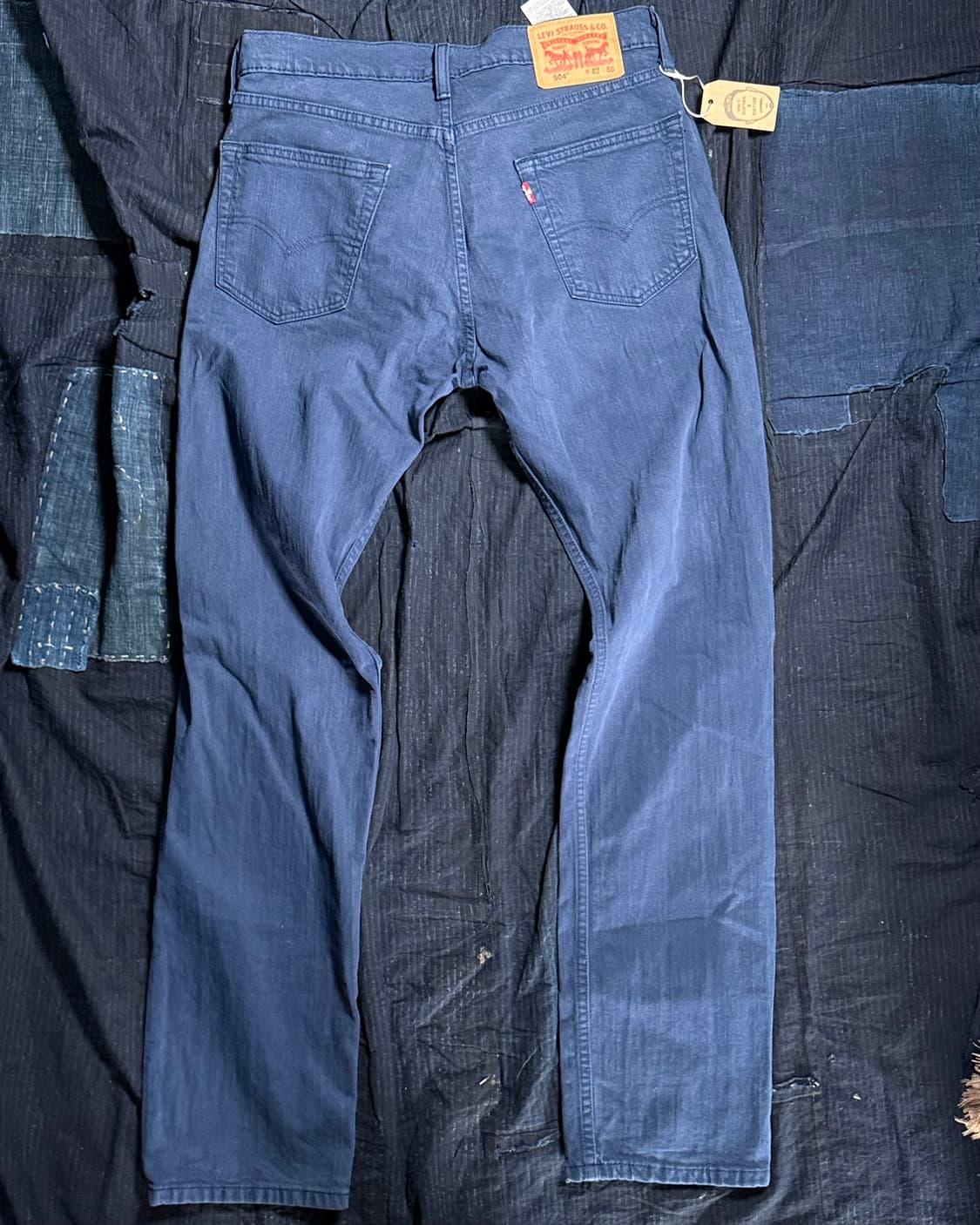 리바이스 504 레귤러 스트레이트 핏 트윌 코튼 팬츠 34 상품이미지7