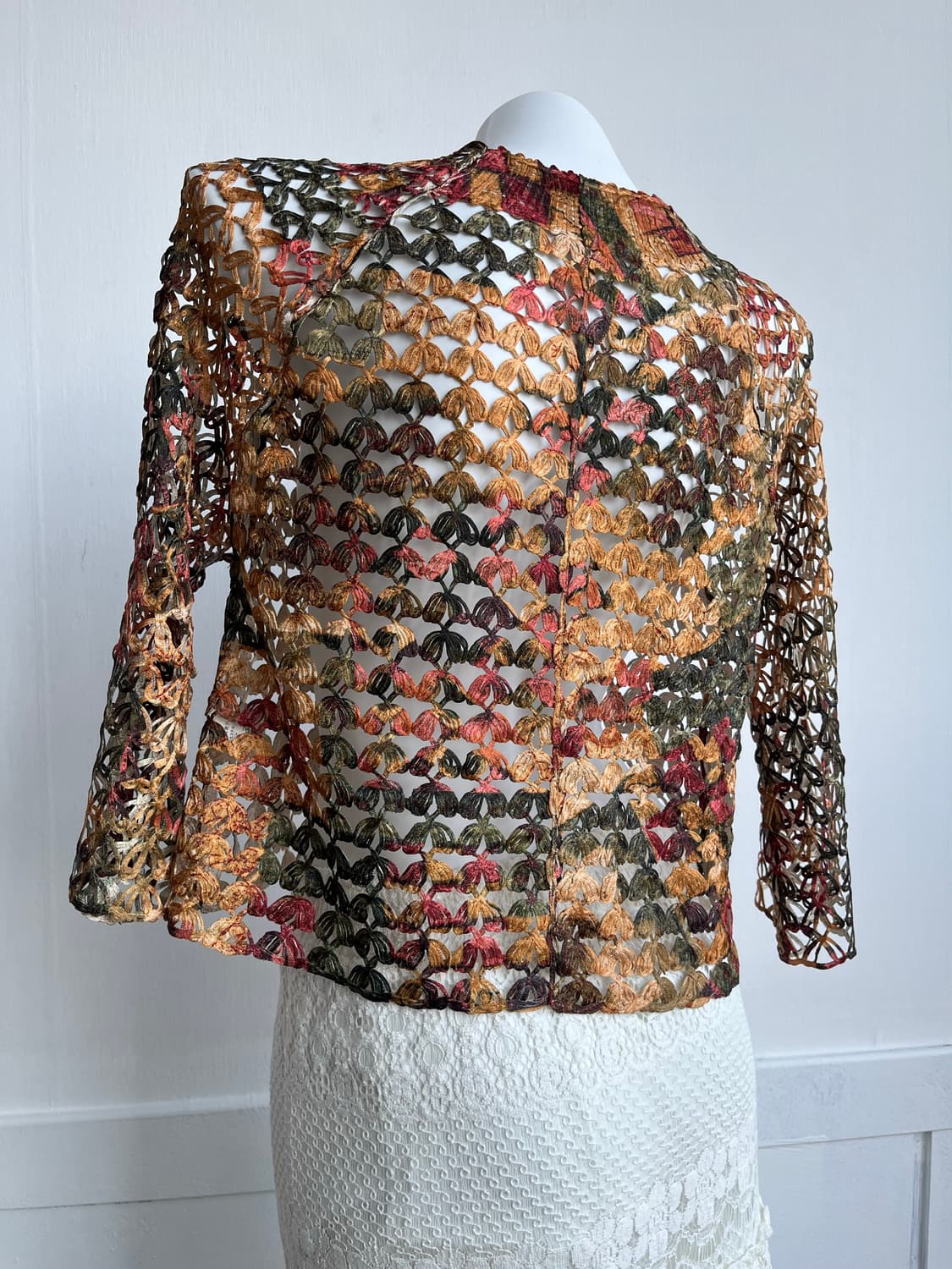 Lasco linas 멀티 크로쉐 가디건 상품이미지6