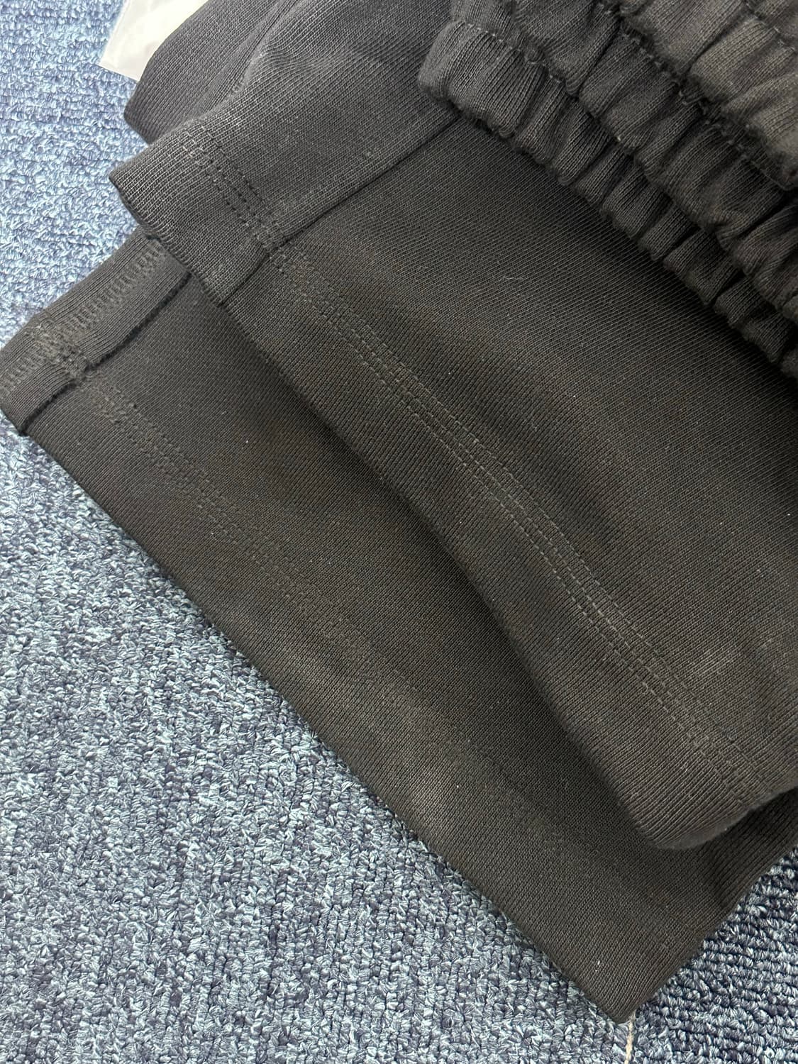 (M) 플라스틱 프로덕트 스웻 팬츠 블랙 상품이미지3