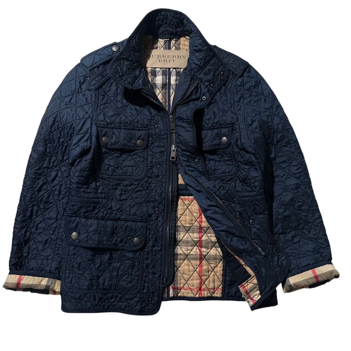 버버리 브릿 노바체크 라이닝 퀼팅 자켓 상품이미지1